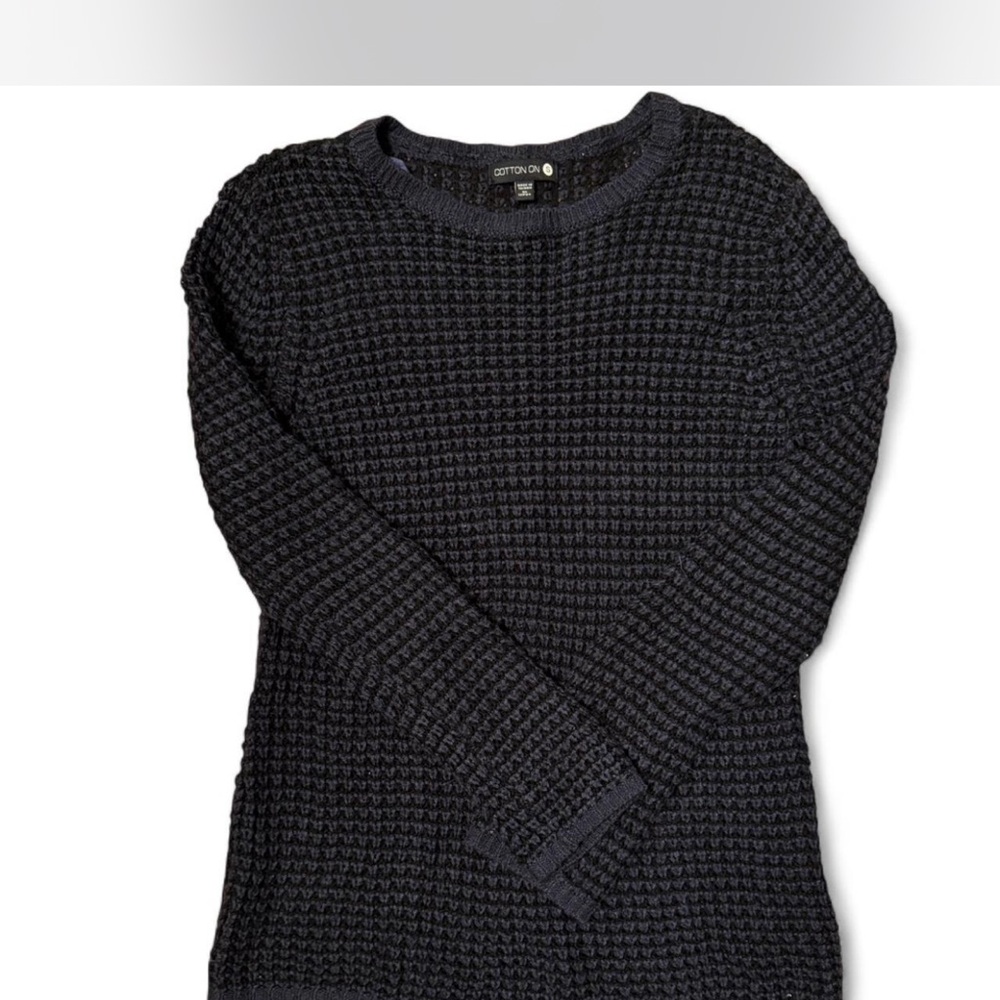 Cotton On Navy Knit Sweater